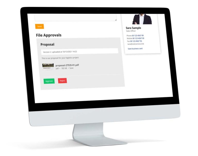File Approvals made easy with envivo